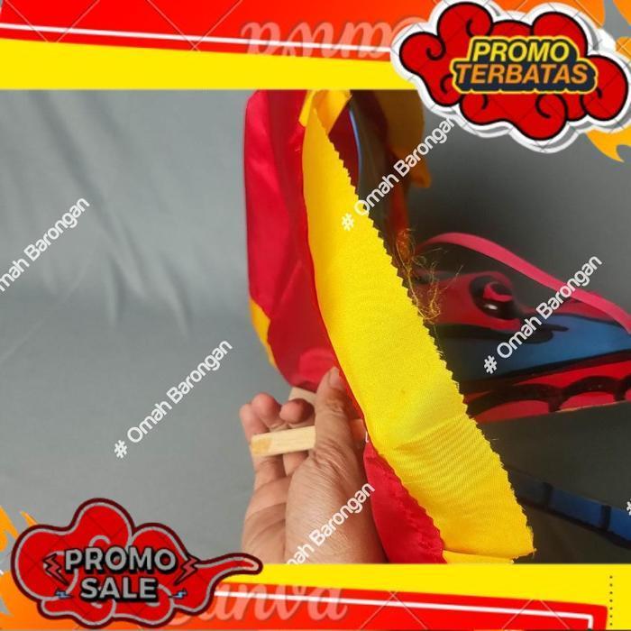 Top Today Barongan Anak Mainan Caplokan Spon Ukuran Kecil Motif Kayu Devil