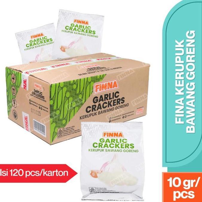 FINNA Kerupuk Bawang Matang 10 gr (Karton)