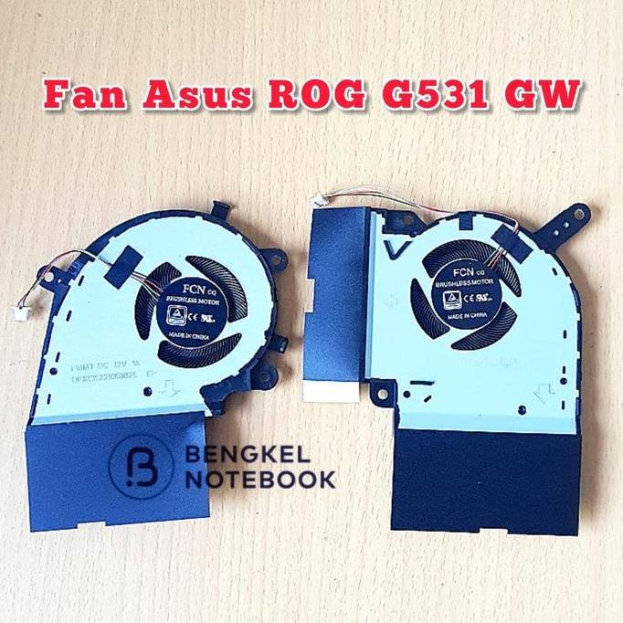 Fan Asus ROG Strix G531GW G531G G531GT G531GV G531 G531GU 12V Sepasang