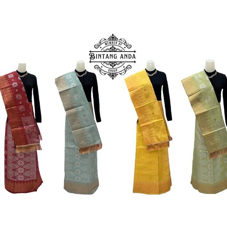 Promo Terbaru Songket Selendang / Songket Selendang Set / Songket Selendang Palembang