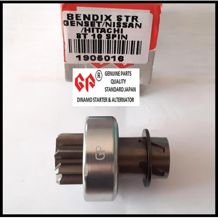 TERMURAH BENDIX STARTER GP GENSET / NISSAN / HITACHI 8T 10 SPIN 