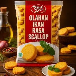 Pak Den Scallop 500 gram / Scallop frozen / Scallop Frozen Food / Scallop ikan / Scallop Ngetop