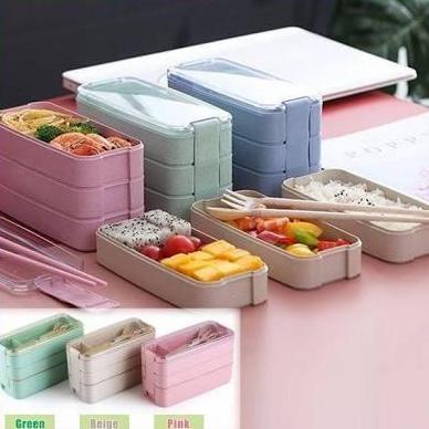Tempat Makan Anak anti tumpah / Lunch Box Set