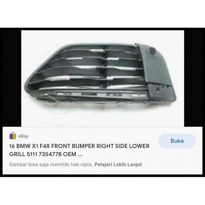 DISKON FRONT BUMPER RIGHT SIDE LOWER GRILL BMW X1 F48 2015