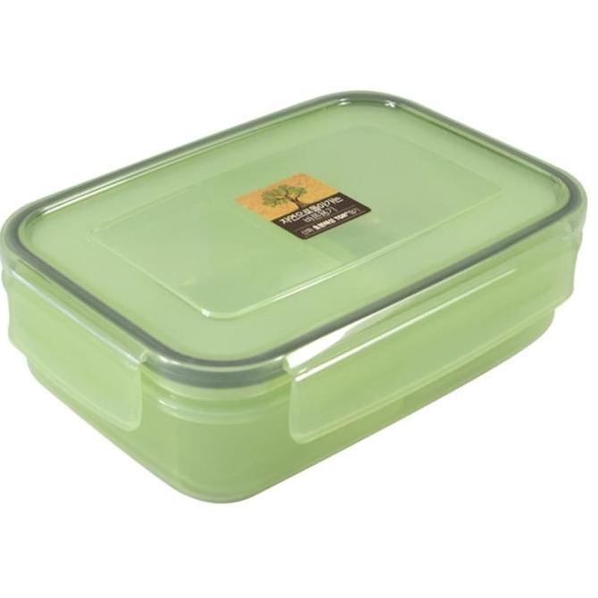 Wadah makanan KOMAX Biokips Food Container Bioplastic RD30/670ML Sekat