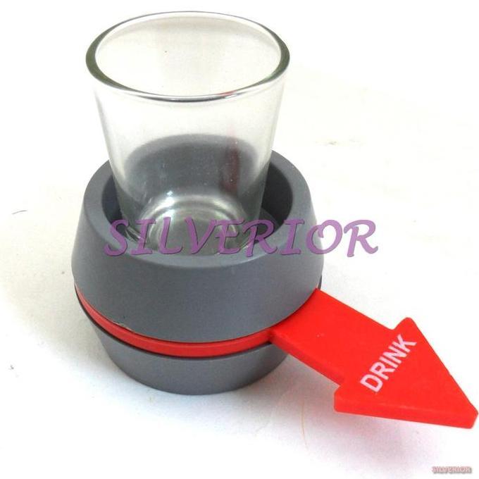 Alat Pesta Roulette Putar Tunjuk Gelas Shot