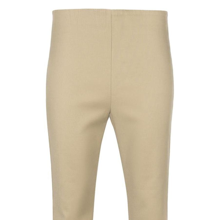 Benang Jarum - Hh Waist Ankle Pants - Cappuccino