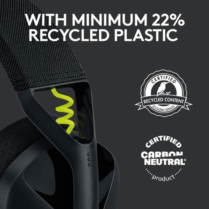 Logitech G435 Headset Gaming Bluetooth Wireless Ultra-light (TERBAIK) (TERBARU) (TERMURAH)