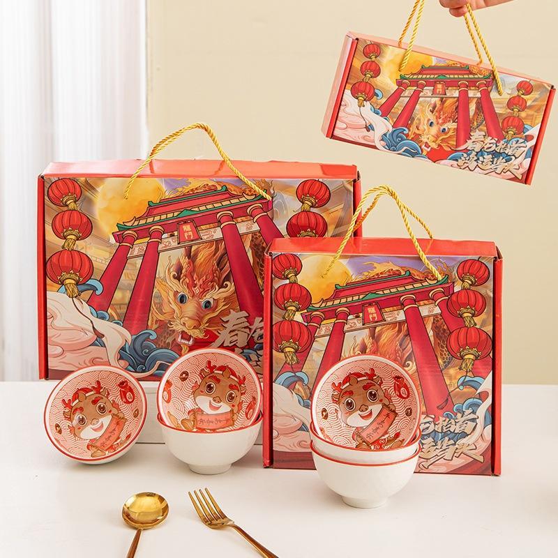 Hampers Imlek China New Year / Mangkok Set Bowl Set / Mangkok Set Imlek  / Hampers Imlek