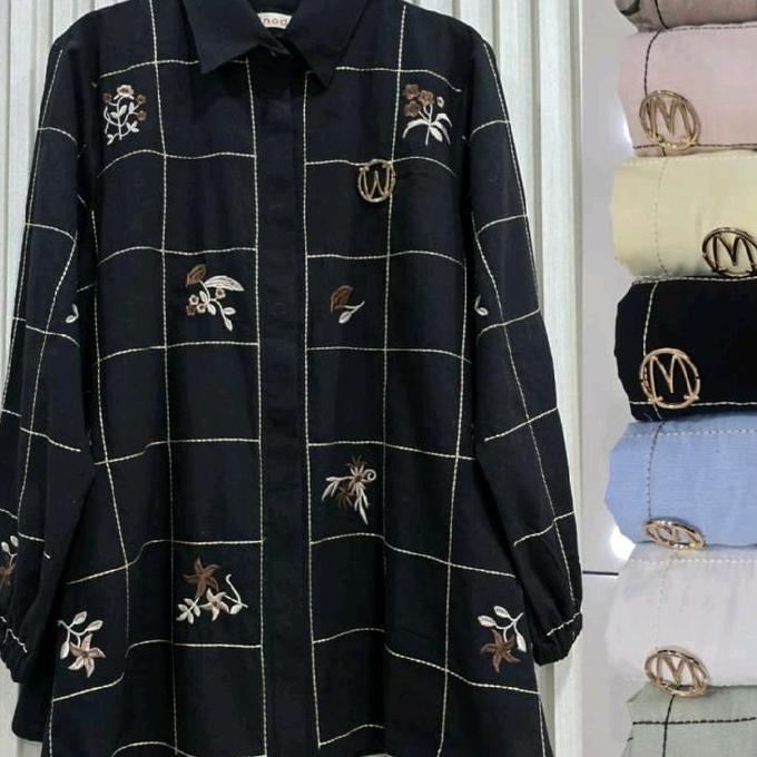 Winody Atasan Top Kotak Blouse Winody