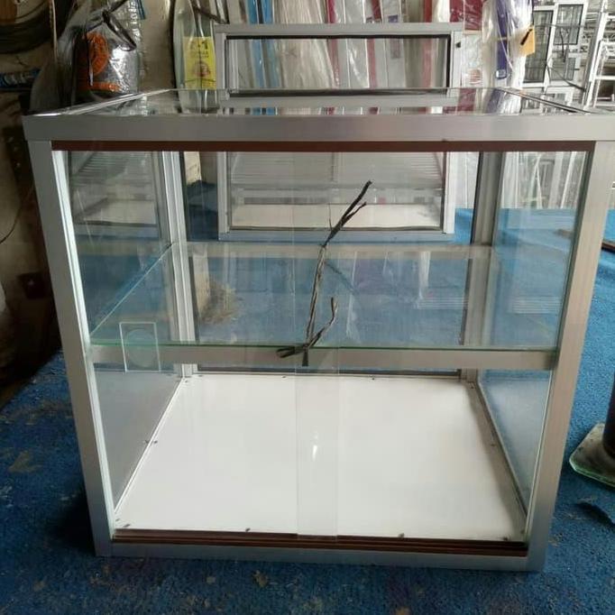 TERLARIS - ETALASE ALUMINIUM MAKANAN/PAJANGAN/DAGANG