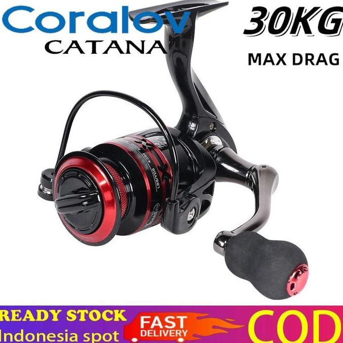 Coralov reel pancing besi fishing reel 30kg NX2000-7000 Reel Pancing Laut Tarikan reel Pancing Metal