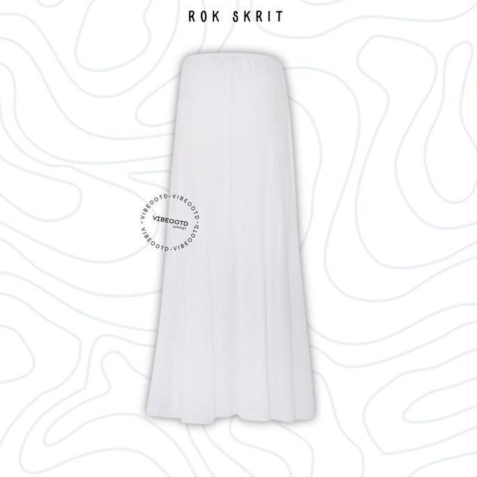 Chic Zone - Maira Outfit Set Wanita Hijab ( Bawahan Rok Susun Plisket Skirt + Inner Blouse Strip + A