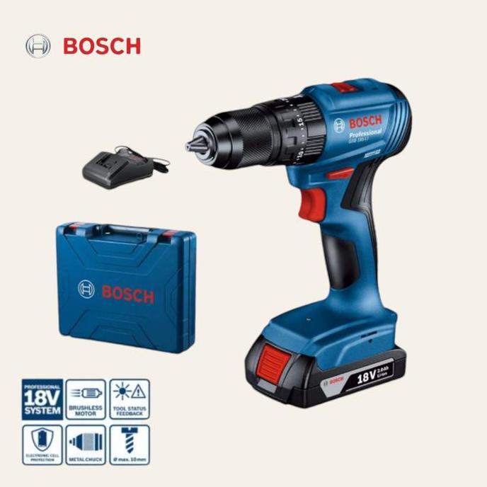 Bosch GSB 185 Li Bor Baterai Bosch 18V Hammer drill Cordless GSB 185