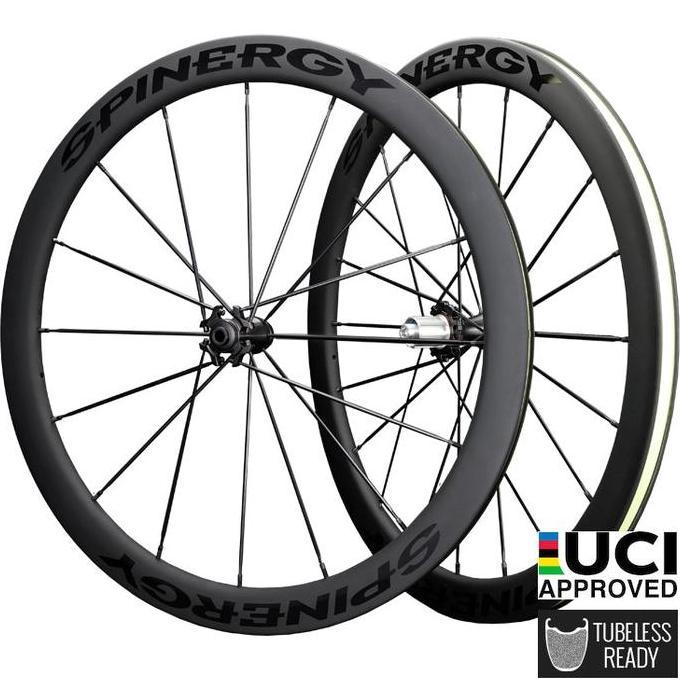 Spinergy Stealth FCC 47 Disc Carbon Clincher Wheelset