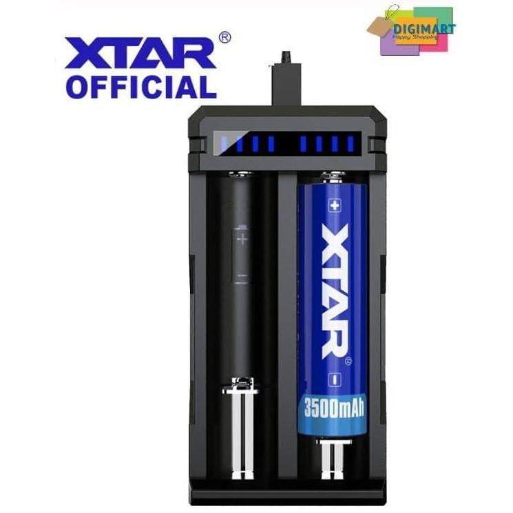 DI92 - XTAR SC2 LED Indicator USB Charging Smart Extended Version