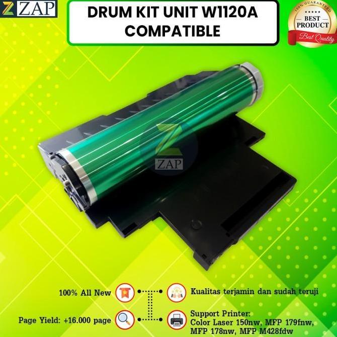 DE18 - Drum Kit Unit 119A W1120A 120A Printer laser 150nw MFP 179fnw MFP 178