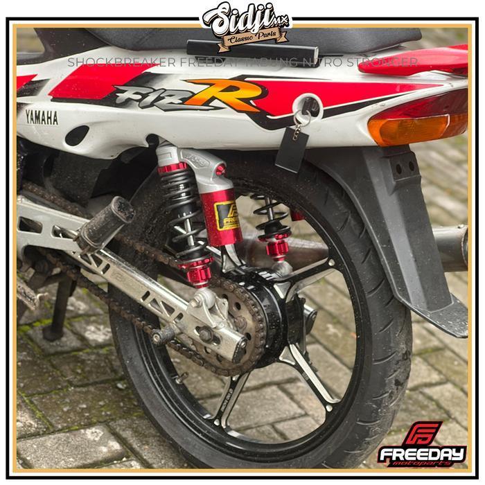 Shockbreaker Bebek Freeday Tabung Stronger Shock Belakang Set 280Mm 320Mm 340Mm Grand Jupiter Fiz R 