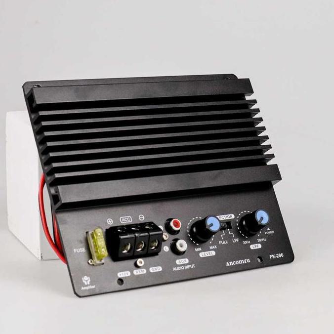 Kit Power Ampli Mobil Bass Subwoofer 600W Mono 12vdc