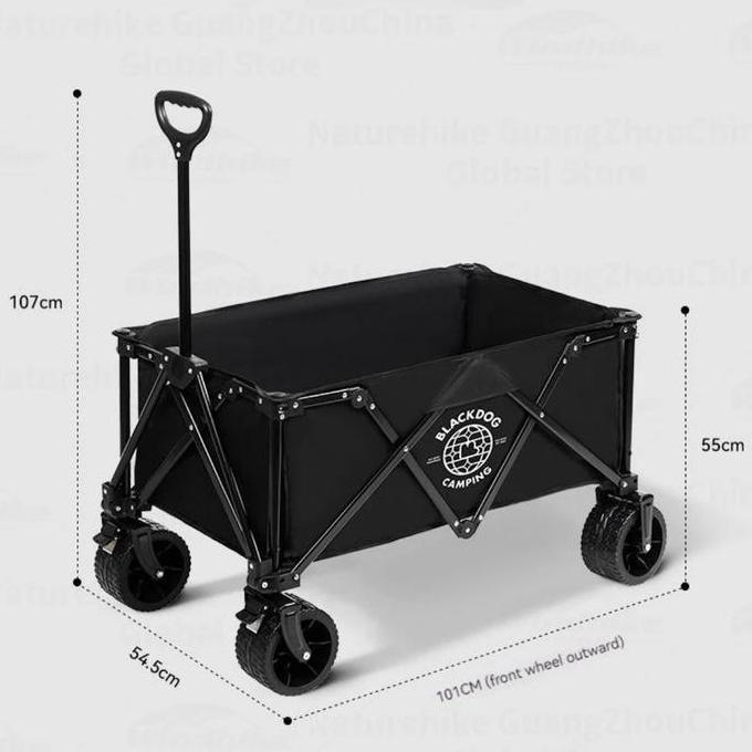Terlaris Gerobak Dorong Troli Camping Blackdog Naturehike
