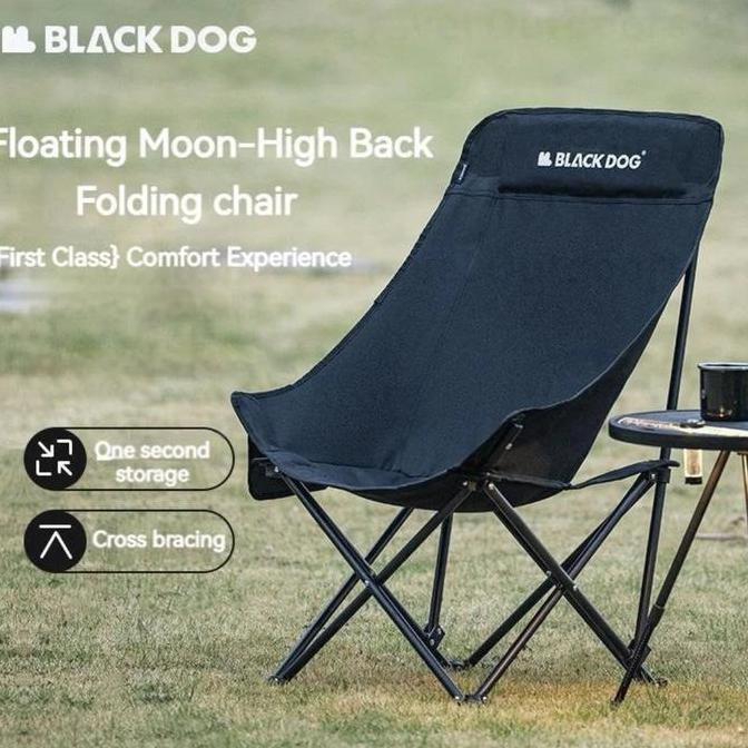 Terlaris Blackdog Floating High Moon Chair Kursi Lipat Camping Outdoor