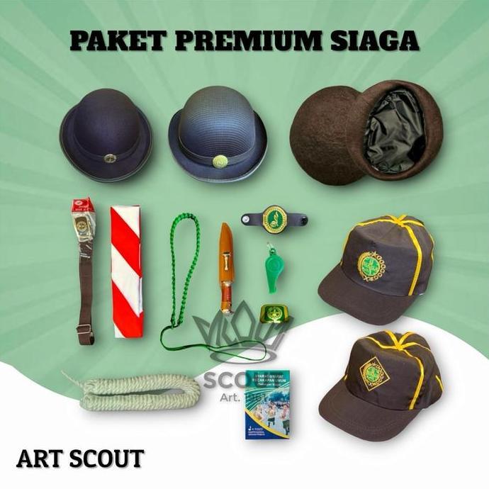 Saless Paket Premium Alat Siaga Atribut Perlengkapan Pramuka Sd Laki Perempuan