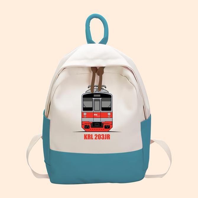 Tahan Lama  Tas Anak Kereta Api Indonesi Kai Krl Ransel Anak Sd Tk Kantong Backpack Karakter Anak Kr