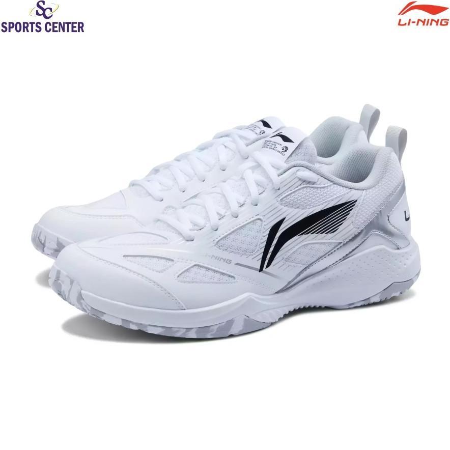 Cuci Gudang New Sepatu Badminton Lining Blast Jf-01 / Jf Lite Aytu025-1 White Black