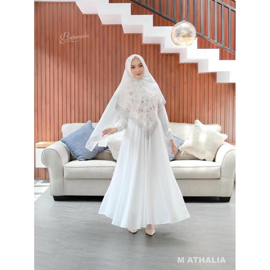 Gamis Umroh Bermerks Syar'i