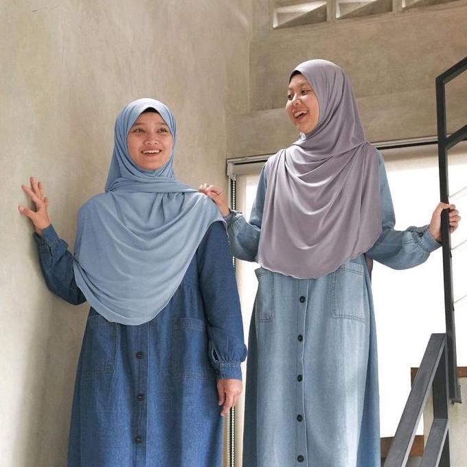 Gamis Pocket Denim By Hijab Alila