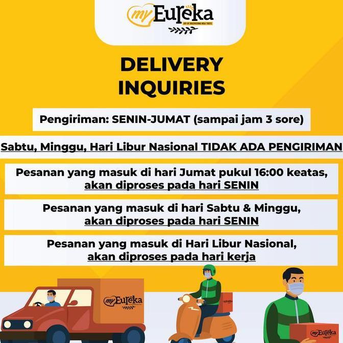 Eureka Snack Popcorn Salted Egg Can 70g Best Seller