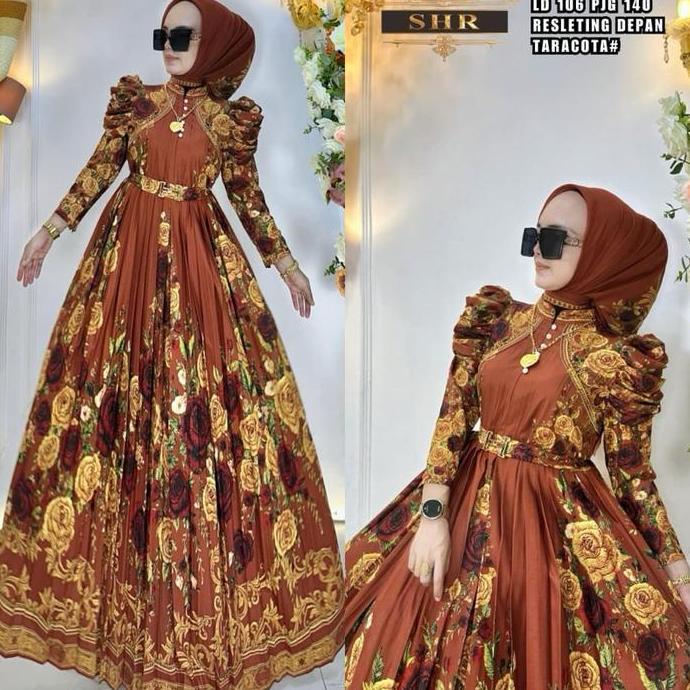 ORI SHR 100% - GAMIS RATU BUNGA PREMIUM