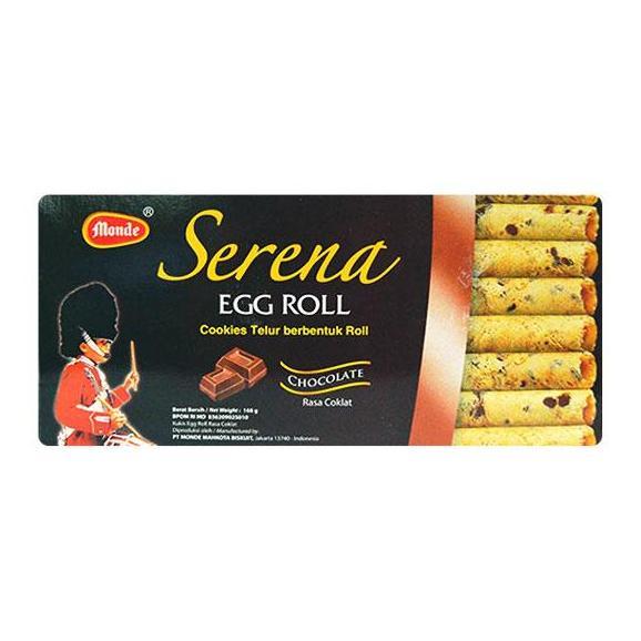 MONDE EGG ROLL CHOCOLATE 168g Termurah
