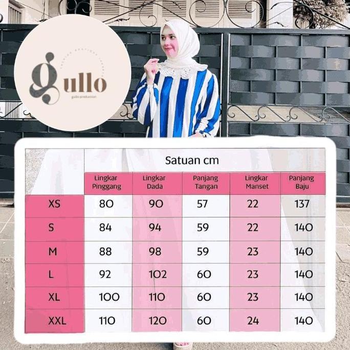 GULLO Gamis Malika Brukat Wanita gamis annur dress mewah remaja & dewasa
