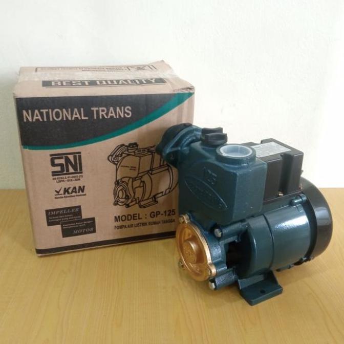 Promo| National Queen Mesin Pompa Air National Efos Gp-125 Sanyo Sni (125Watt) Trans Pompa Dorong Se
