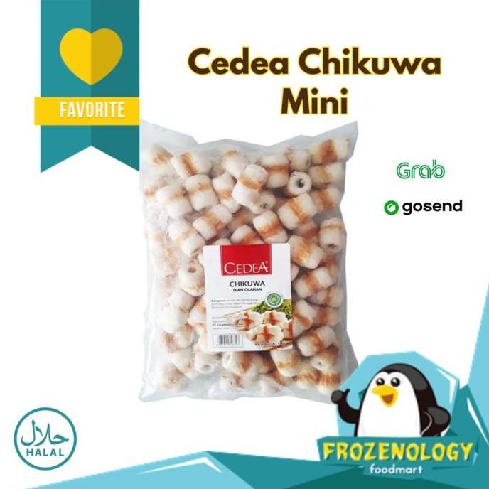 Cedea Chikuwa Mini / Cikua Frozen | Seafood Olahan Khas Jepang