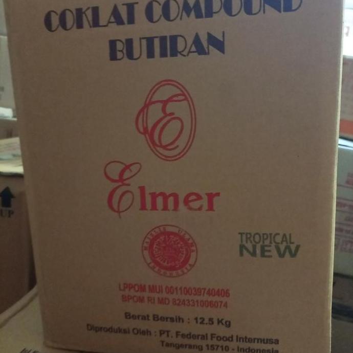 coklat butir elmer 12,5kg