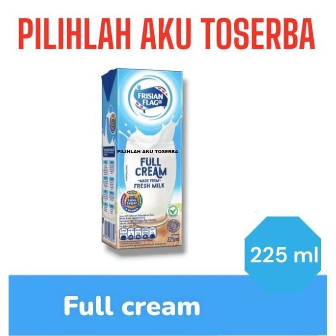 Susu Frisian Flag FULL CREAM 225 ml - ( HARGA 1 DUS ISI 36 )