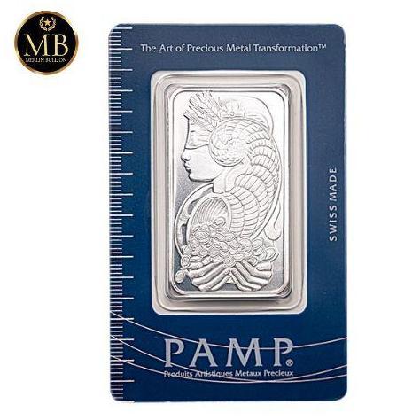 1 OZ PAMP SWISS BULLION SILVER BAR PERAK BATANG BERSERTIFIKAT