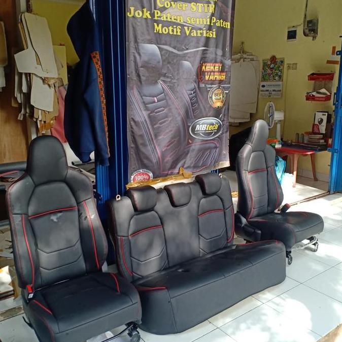 Promo Sarung Jok Brio RS Brio Satya Bahan MBtech Camaro Kualitas Terbaik Diskon