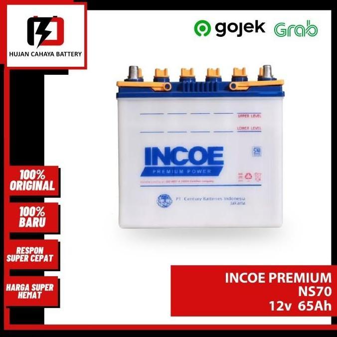 Ready Aki Mobil INCOE PREMIUM NS70 / NS-70 / NS70 - Aki CHERY TIGGO