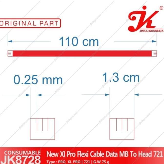 Kabel Flexybel Data MB To Head | Jinka Pro NXL Pro | Part Pro721 1351