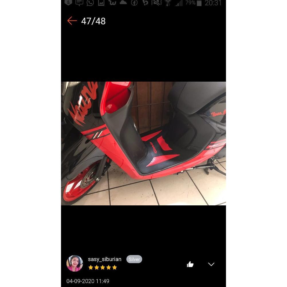 Promo Karpet Motor Honda Genio Cbs Iss Fabulous 2015-2022 Alas Kaki Genio Pijakan Kaki Genio Asly