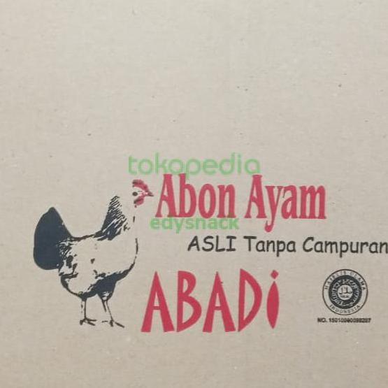 Abon Ayam Merk ABADI 5 Kg / Abon Ayam ABADI 5Kg