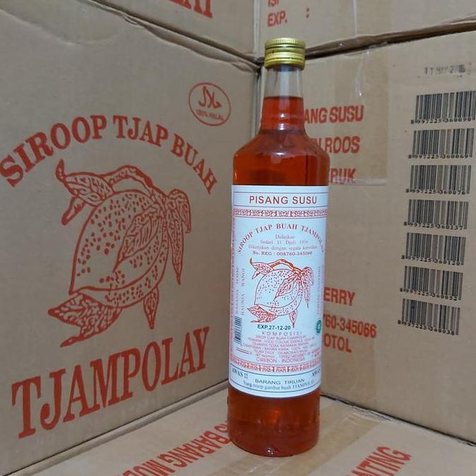 SIRUP TJAMPOLAY, MINUMAN KHAS CIREBON (SEJAK 1936) Rasa Pisang Susu.