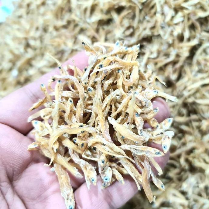 Ikan Teri Kecil 500gr Kering Tawar / Teri Nasi Kering Tawar