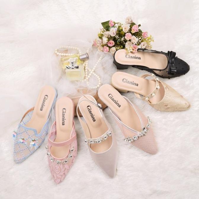 Discount Gianina - Sepatu Wanita Joanna Rosegold Heels