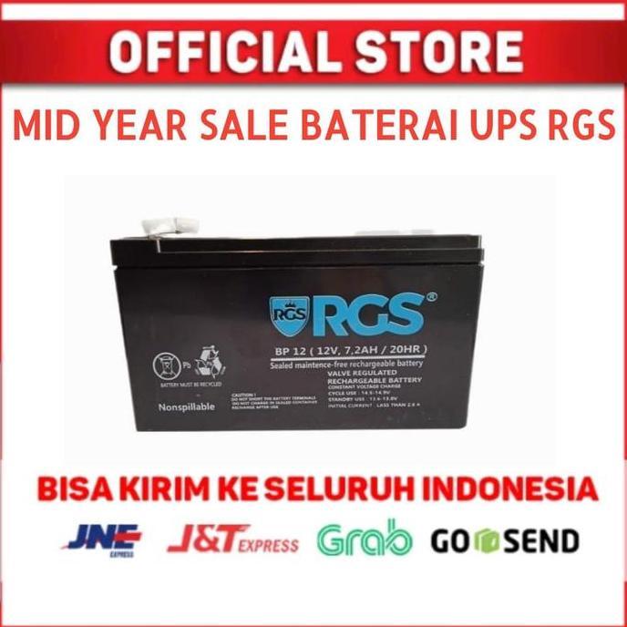Baterai UPS 12v 7,2ah RGS/Battery UPS 12v 7,2ah apc ica prolink
