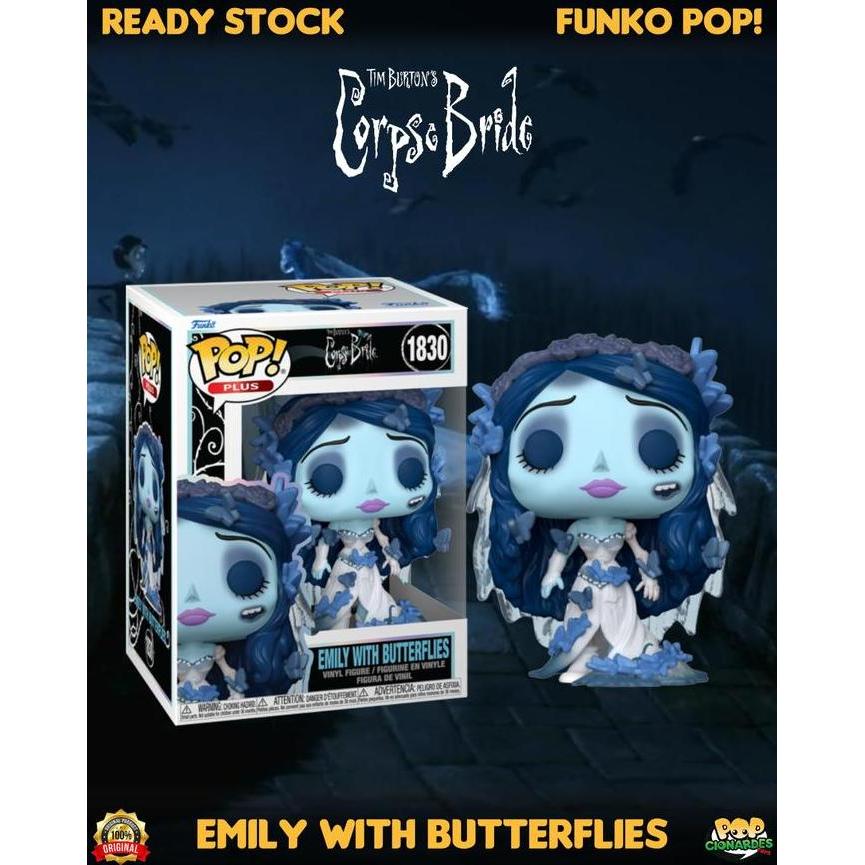 Funko POP Plus Movies - Corpse Bride - Emily with Butterflies #1830