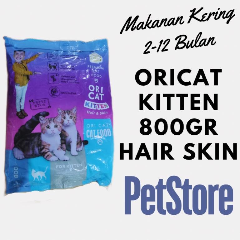 OriCat Kitten freshpack 800gr Makanan Kucing 2-12 bulan